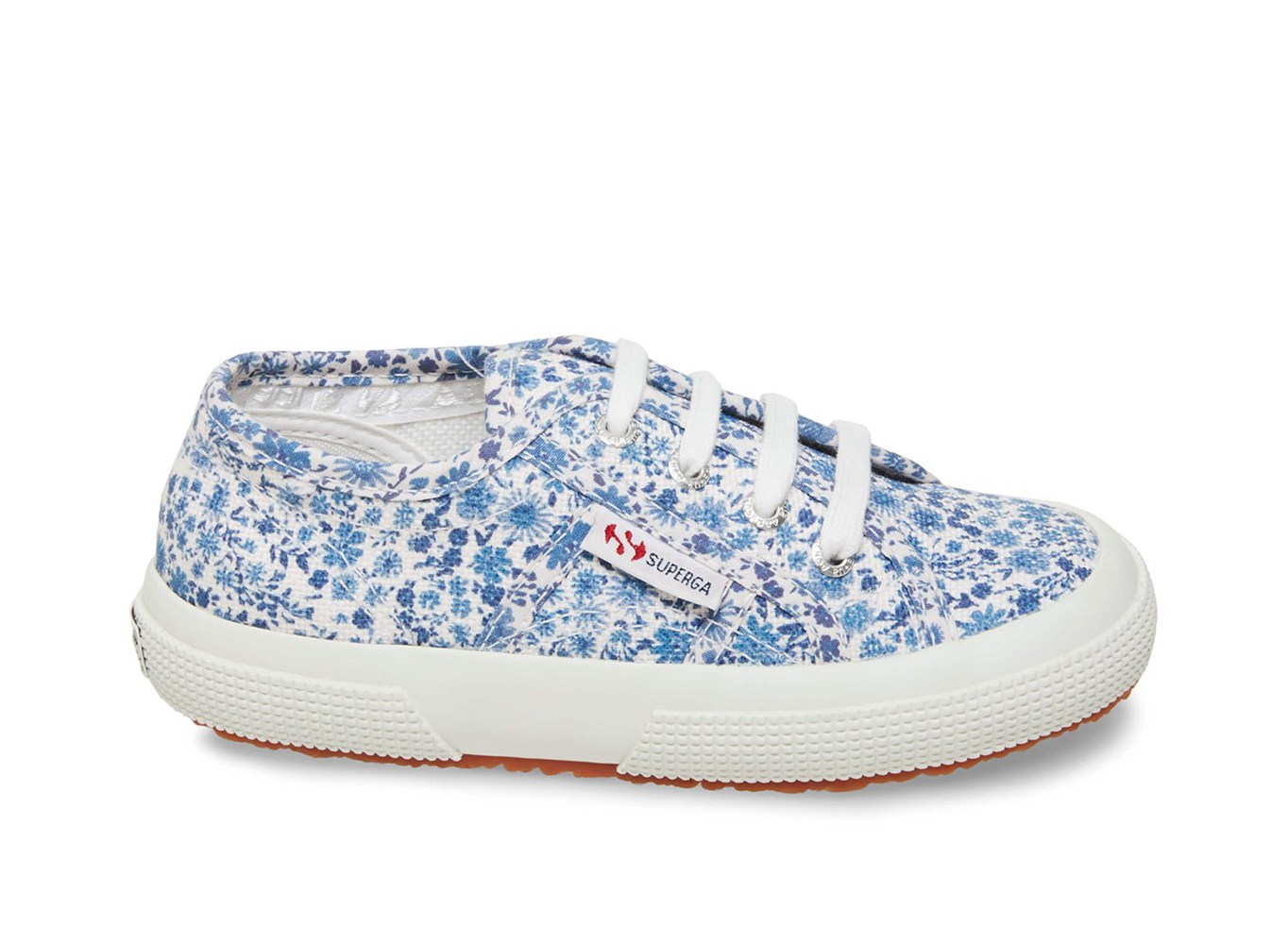 Tenis Infantil Azuis - Superga 2750 Printedcotj - NEBDM-3160